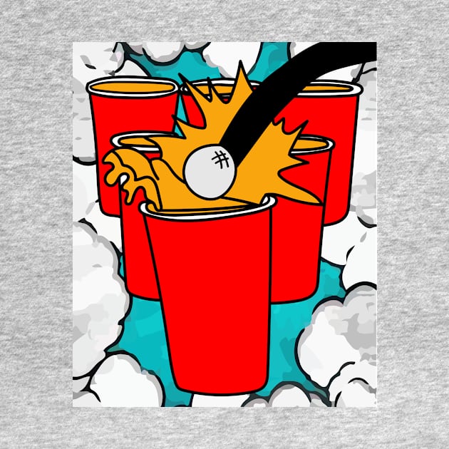 Party Drinking Game Beerpong Beer Pong by flofin